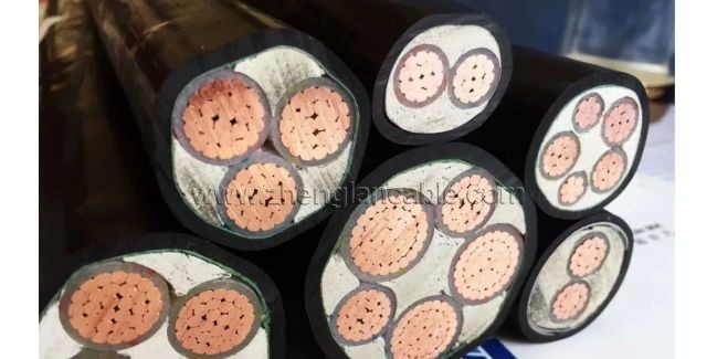 Relationship between DC resistance and cross-section of compressed copper conductor